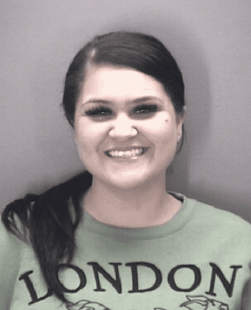 Jadelyn Swett, a Pembroke woman previously involved in an arson case, has been arrested for attacking a pregnant woman inside a Lumberton mall.